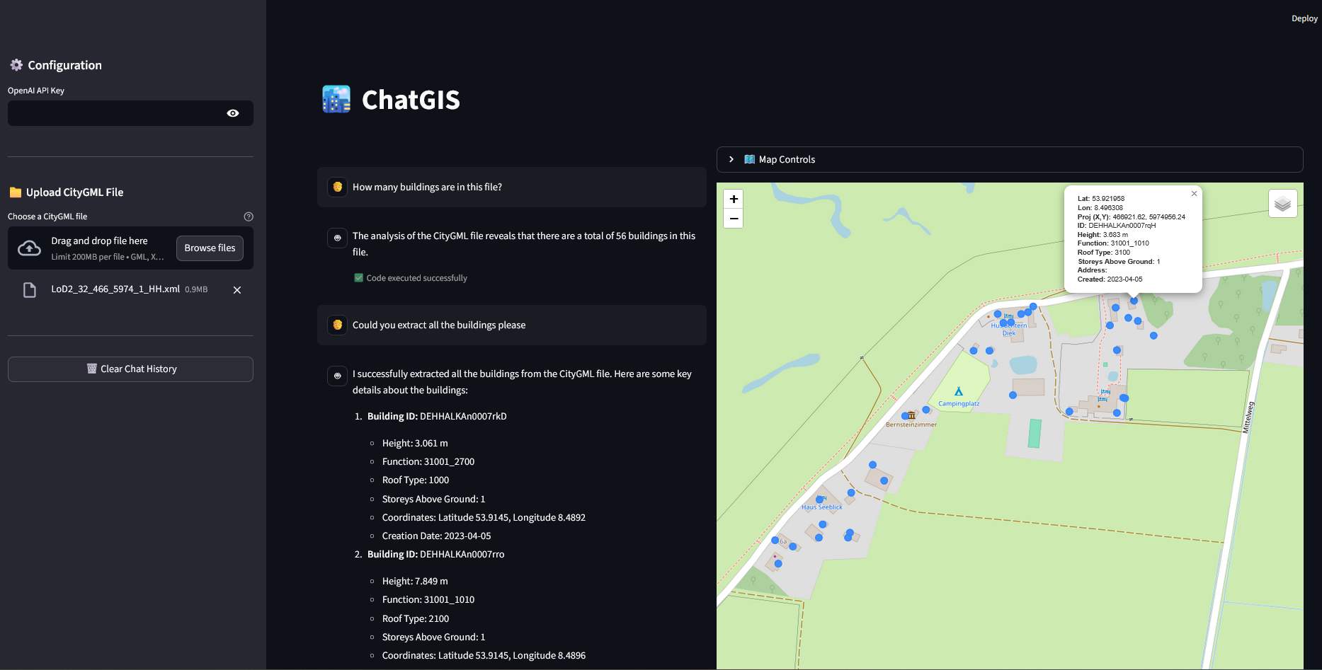 WebGIS &amp; GIS services — sample