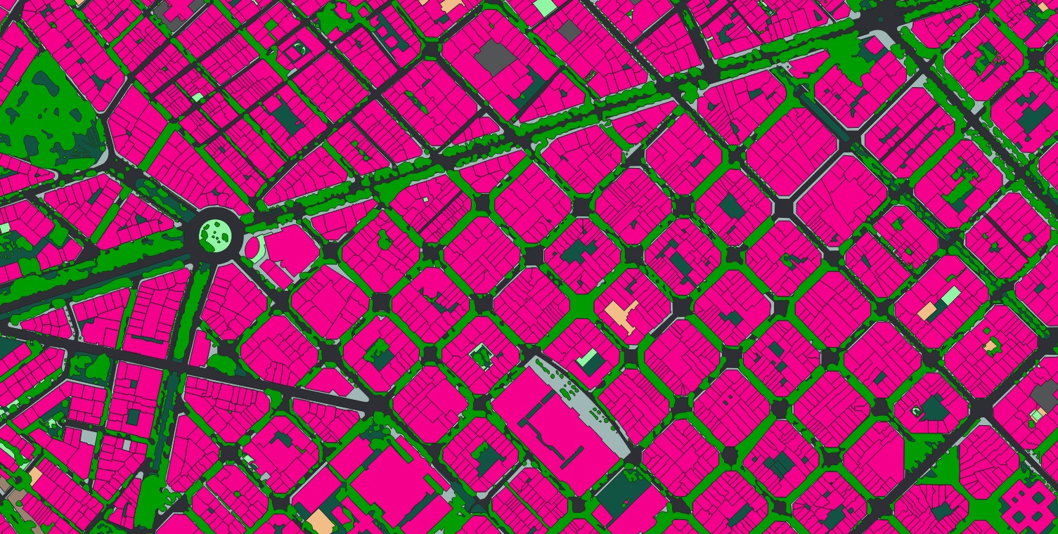 Land-cover &amp; impervious-surface mapping — Barcelona