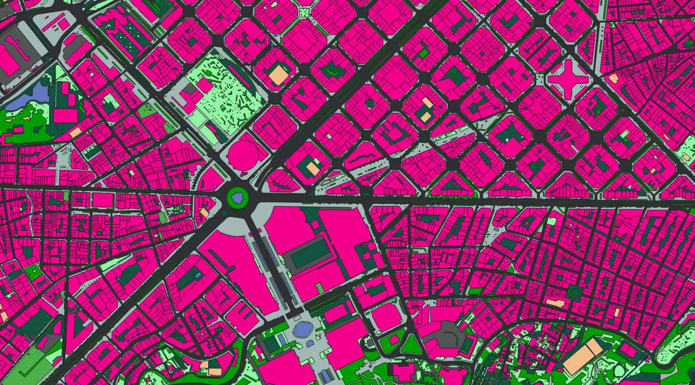 Barcelona — aerial imagery
